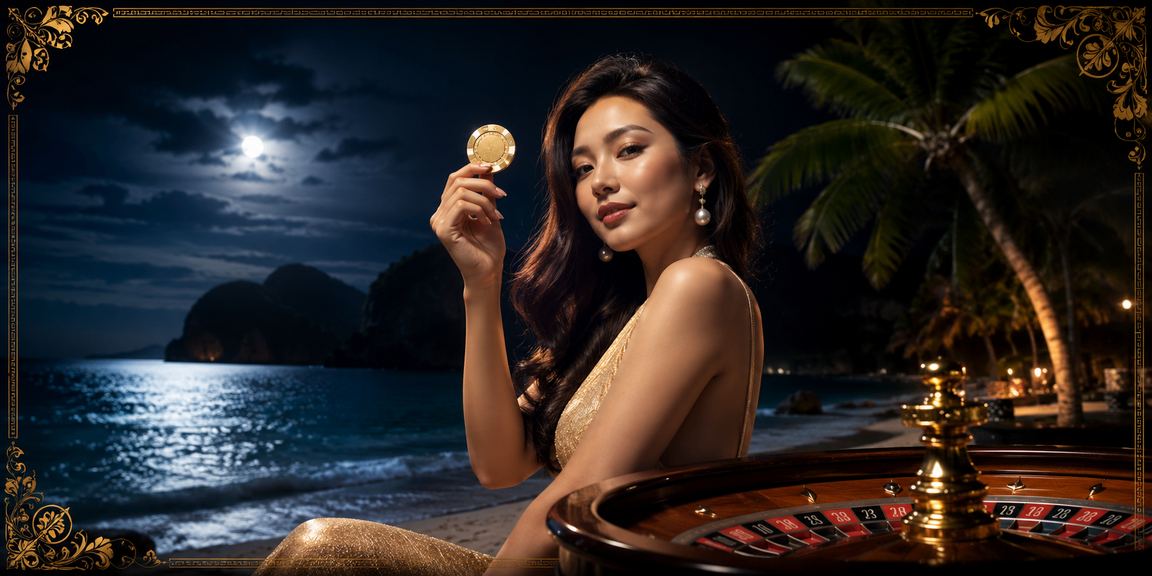 Người chơi trải nghiệm cá cược casino tại bãi biển Côn Đảo